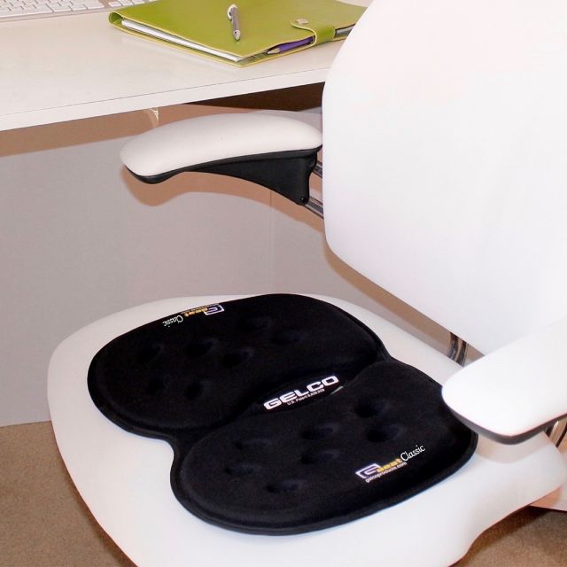 Gelco G-Seat Ultra Gel Seat Cushion for Office/Desk Chairs, CSI Ergonomics