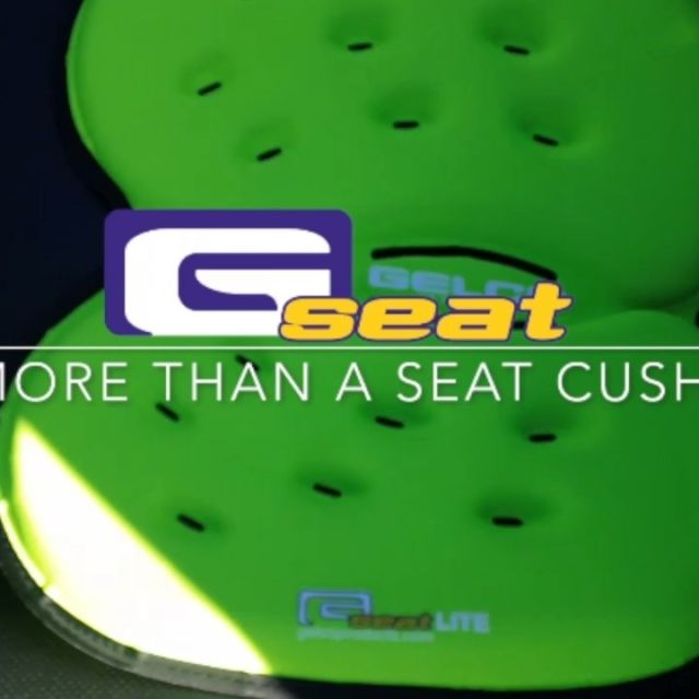 GSeat Ultra Orthopedic Gel and Foam Seat Cushion (Green) – for Coccyx, Back, Tailbone, Prostate, Postnatal, and Sciatica